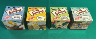 Burger King Four 2002 The Simpsons Talking Watches