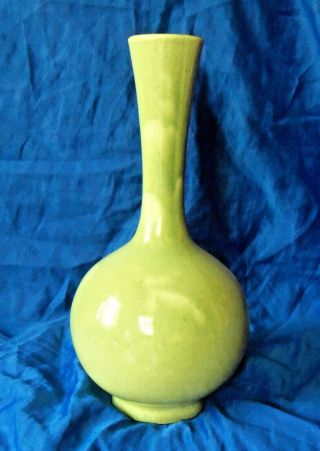 Red Wing Pottery Modern Vase Speckled Green 1557 10 1/4 "
