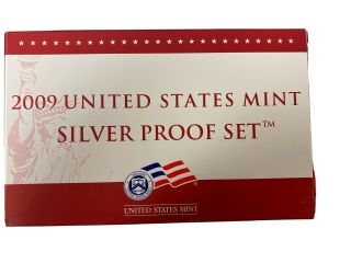 2009 S United States Silver Proof Coin Set 18 Coins