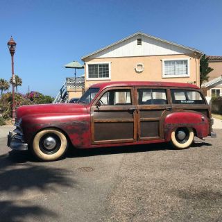 1950 Plymouth Woodie Station Wagon Wood