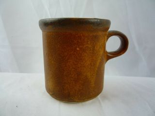 Vintage Mccoy Brown Pottery 1412 Usa Coffee Cup Mug