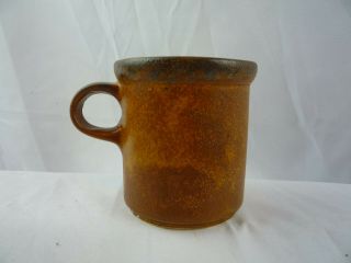 Vintage McCoy Brown Pottery 1412 USA Coffee Cup Mug 2