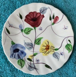 Blue Ridge Pottery - Chintz Pattern - 6 " Bread & Butter Plates