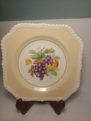 Johnson Brothers Old English Pottery W/ Fruits Plate Made In England 7 1/2 "