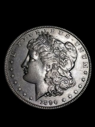 1890 Morgan Silver Dollar U.  S.  $1 Coin