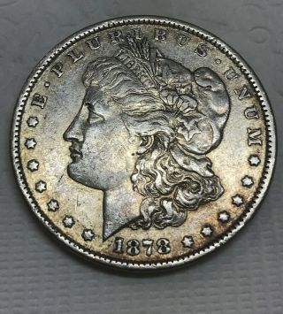 1878 Reverse Of 1879 Morgan Dollar Xf