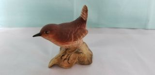 Beswick Wren 993 Porcelain Bird 2 1/2 " Figurine Made In England -