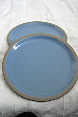 2 Midwinter Stonehenge Chop Plates Serving Platters In Bluestone Pattern England