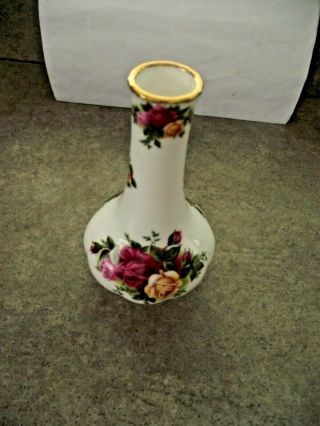 Royal Albert Old Country Roses Small Bud Vase 5 1/4 Inch