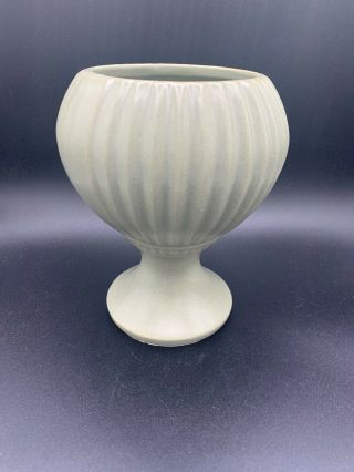 Vintage Mccoy Floraline Vase/planter Sage Green Perfect Contition