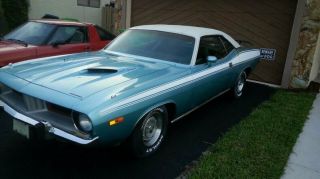 1974 Plymouth Barracuda Title / Matching Numbers