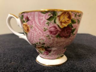 Royal Albert Old Country Roses Dusky Pink Lace Cup Only