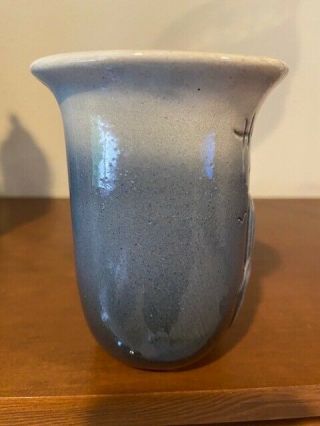 Hand Crafted Pottery Stoneware Hawaii Whale Mug Cup K&S Hawaiian Creations EUC 2