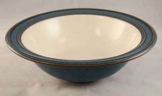 Dansk Sirocco Indigo Blue Soup Cereal Bowl (s) Meas: 7 1/8 " X 2 1/8 " Exc