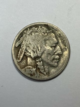 1921 - S Buffalo (indian Head) Nickel