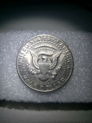 1972 - D Kennedy Half Dollar " No Fg " Missing Initials Error (fs - 901) Rare