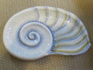 San Marco Pottery Italy Shell Dish Platter