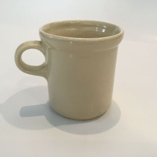 Mccoy Pottery Coffee Mug No.  1412 Made In Usa Cream Color