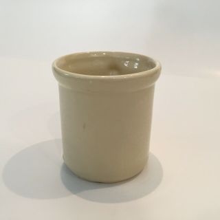 McCoy Pottery Coffee Mug No.  1412 Made In USA Cream Color 2