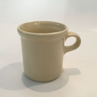McCoy Pottery Coffee Mug No.  1412 Made In USA Cream Color 3