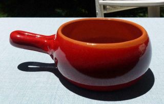 De Silva Italy Red Terracotta - Casserole / Bowl One Handle - Without Tag