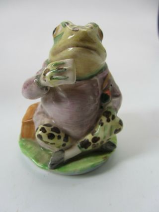 Beatrix Potter’s Mr Jeremy Fisher Figurine C1950 F Warne & Co Beswick England