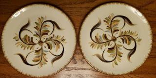 Southern Living At Home Gail Pittman Alfresco Salad/dessert Plate 8 " Set Of Two