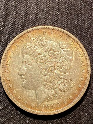 " Look " 1882 O Morgan Silver Dollar $1