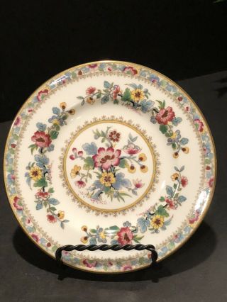 Coalport Bone China Ming Rose Pattern Bread Plate - 6 - 1/4 " Made In England