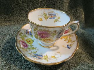 Royal Albert Floral Fine Bone China Tea Cup And Saucer England