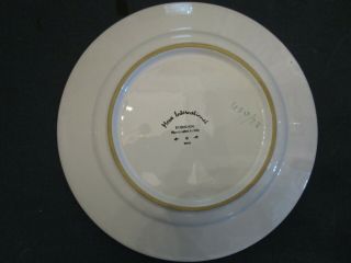 Mesa International dinner plate 11 1/4in.  1990 hand crafted in Italy numbered. 2