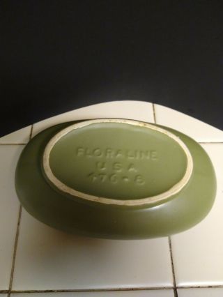 McCoy Floraline 476 - 8 Green Pot Planter Oval 3