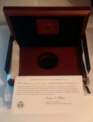 Us & For 2014 - W 50c High Relief Gold Proof Jfk Kennedy No Coins