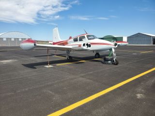 1956 Cessna 310 Airframe,  Only 38400 Tt,  A Classic Look At A Crazy