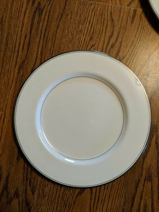 3 Mikasa Briarcliffe Bone China Dinner Plates 10 1/2 