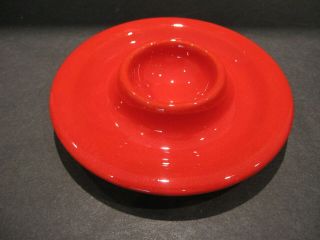 Vintage Waechtersbach Pottery Red Egg Cup W Germany Modern Design