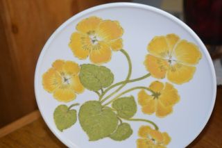 Noritake Progression Flower Time Porcelain Cups & Saucers Yellow Pansy 9072