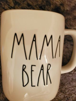 Rae Dunn Mama Bear Mug.  2 Sided