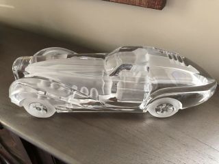 Daum Crystal Car Coupe Riviera Scupture Bugatti