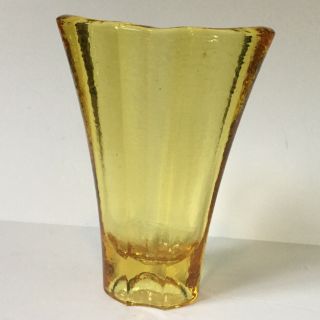 Fire & Light Hand Poured Recycled Glass Citrus Aurora Vase 2