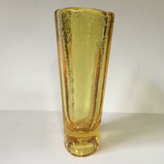 Fire & Light Hand Poured Recycled Glass Citrus Aurora Vase 3