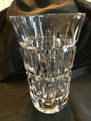 Vintage French St.  Louis Crystal Vase By Jean Sala