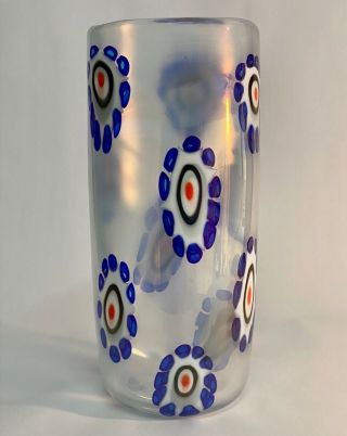 Rare Murano Glass Margherite Vase By Ercole Barovier