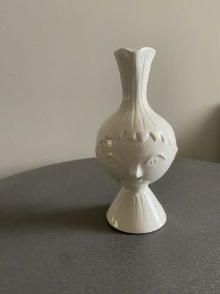 Bjorn Wiinblad - Like Face Head Cruet Vase Made In Japan