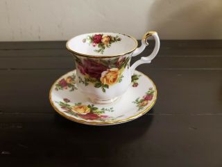 Royal Albert Old Country Roses Teacup And Saucer