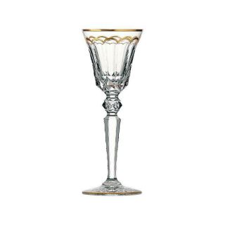 Stunning Saint Louis " Excellence " Cut Crystal Glass Cordial / Sherry Glass
