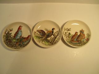 Johnson Bros.  Small Plates With Game Birds