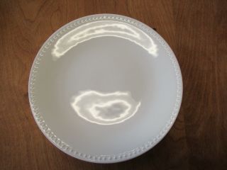 Mikasa Bone China Loria Dinner Plates 10 5/8 " All White Embossed 3 Available