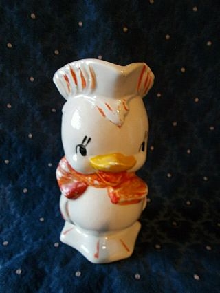 Shawnee Pottery Chick Pitcher 7 1/2 " Tall Painted Unsigned Guc