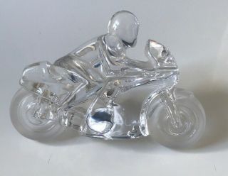 Daum Crystal Motorbike ‘circuit’ Designed By Xavier Froissart